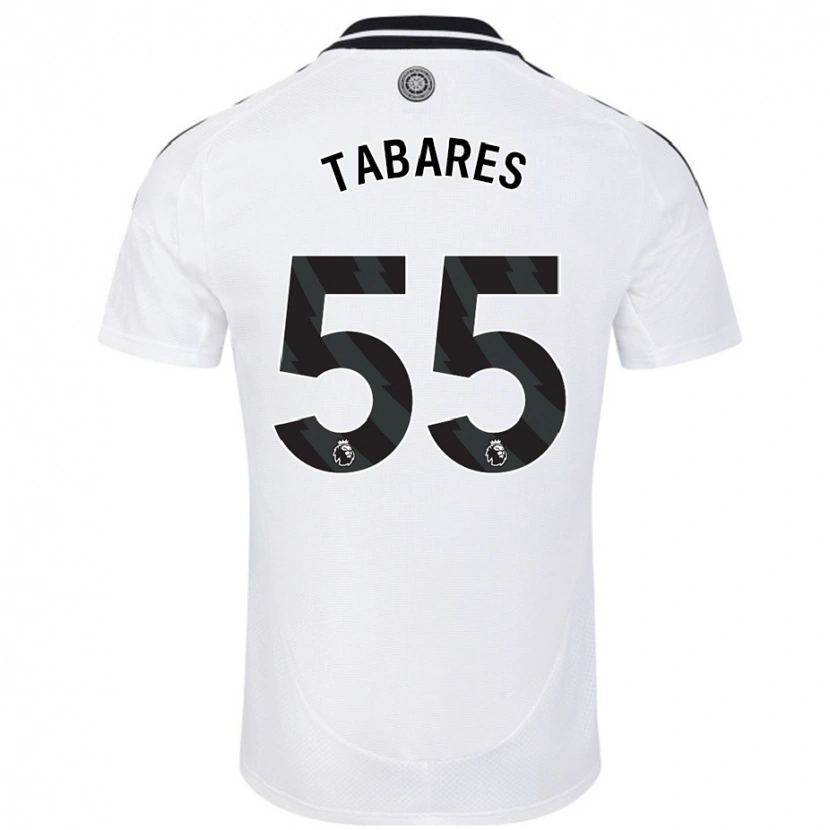 Danxen Män Samuel Tabares #55 Vit Hemmatröja Matchtröjor 2024/25 Tröjor T-Tröja