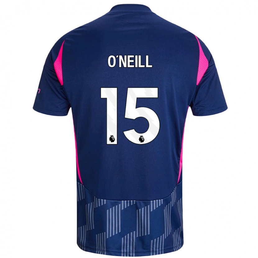 Danxen Män Laura-Jayne O'neill #15 Kungsblå Rosa Bortatröja Matchtröjor 2024/25 Tröjor T-Tröja