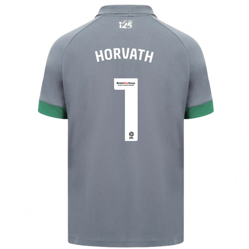 Danxen Män Ethan Horvath #1 Mörkgrå Bortatröja Matchtröjor 2024/25 Tröjor T-Tröja