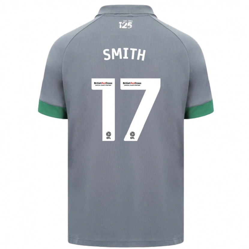 Danxen Män Hollie Smith #17 Mörkgrå Bortatröja Matchtröjor 2024/25 Tröjor T-Tröja