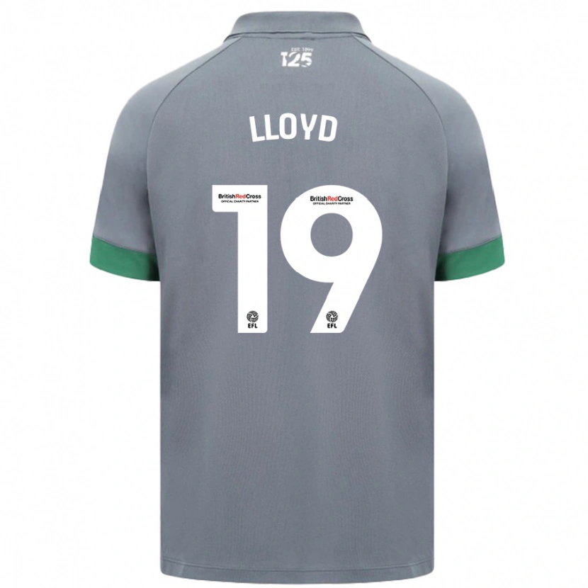 Danxen Män Madison Lloyd #19 Mörkgrå Bortatröja Matchtröjor 2024/25 Tröjor T-Tröja