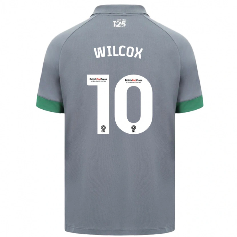 Danxen Män Danielle Wilcox #10 Mörkgrå Bortatröja Matchtröjor 2024/25 Tröjor T-Tröja