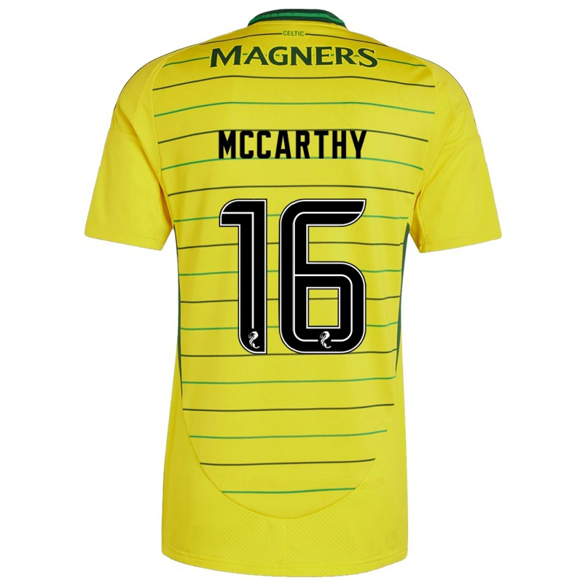 Danxen Män James Mccarthy #16 Gul Bortatröja Matchtröjor 2024/25 Tröjor T-Tröja