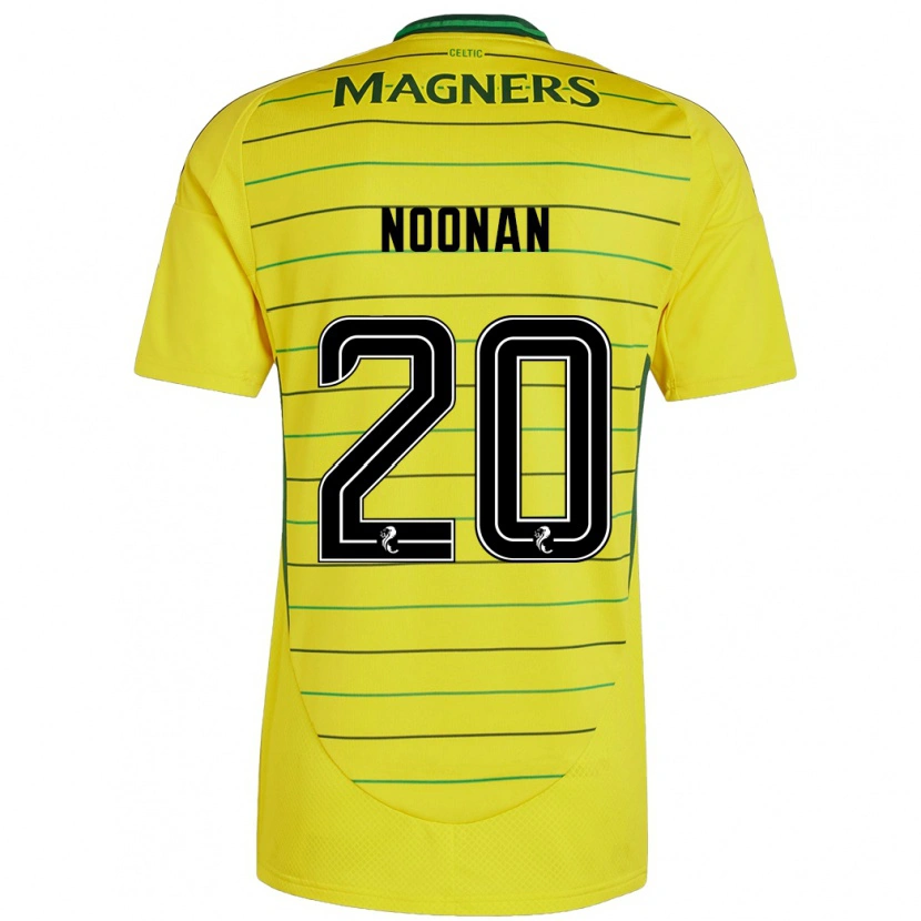 Danxen Män Saoirse Noonan #20 Gul Bortatröja Matchtröjor 2024/25 Tröjor T-Tröja