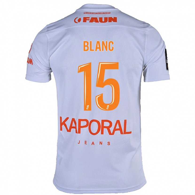 Danxen Män Cyrielle Blanc #15 Vit Bortatröja Matchtröjor 2024/25 Tröjor T-Tröja