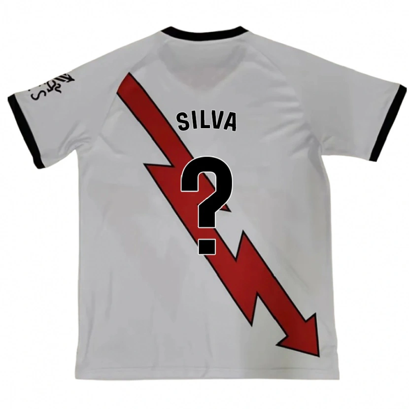 Danxen Män Santiago Silva #0 Röd Bortatröja Matchtröjor 2024/25 Tröjor T-Tröja