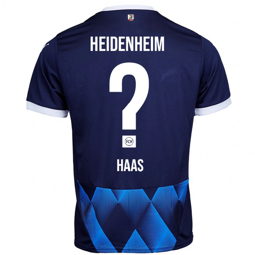 Danxen Män Julian Haas #0 Mörk Marinblå Bortatröja Matchtröjor 2024/25 Tröjor T-Tröja