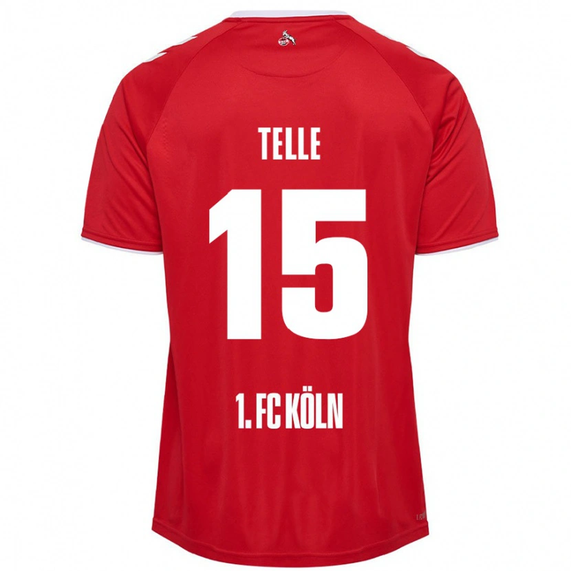 Danxen Män Neo Telle #15 Röd Vit Bortatröja Matchtröjor 2024/25 Tröjor T-Tröja