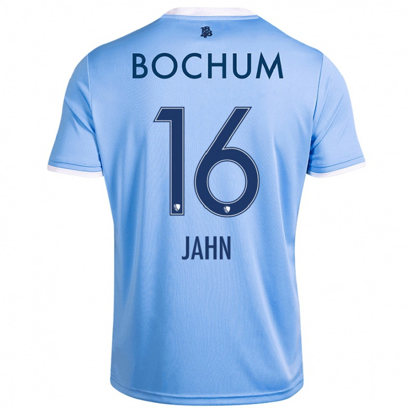 Danxen Män Niklas Jahn #16 Himmelsblå Bortatröja Matchtröjor 2024/25 Tröjor T-Tröja