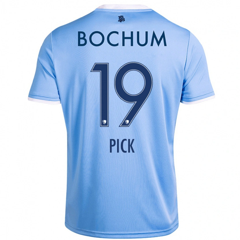 Danxen Män Luis Pick #19 Himmelsblå Bortatröja Matchtröjor 2024/25 Tröjor T-Tröja
