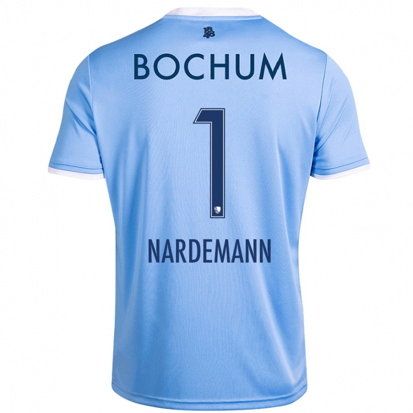 Danxen Män Kari Närdemann #1 Himmelsblå Bortatröja Matchtröjor 2024/25 Tröjor T-Tröja