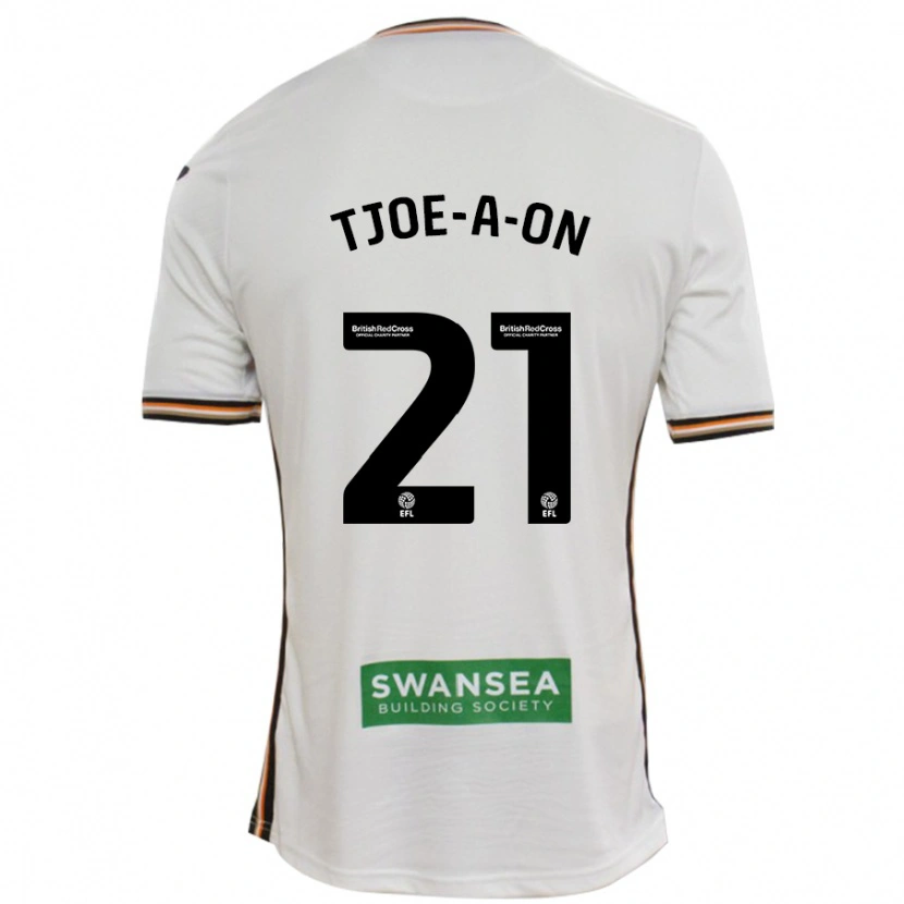 Danxen Kvinnor Nathan Tjoe-A-On #21 Vit Hemmatröja Matchtröjor 2024/25 Tröjor T-Tröja