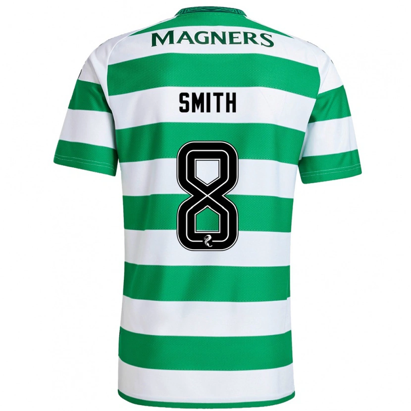 Danxen Kvinnor Jenny Smith #8 Grön Vit Hemmatröja Matchtröjor 2024/25 Tröjor T-Tröja
