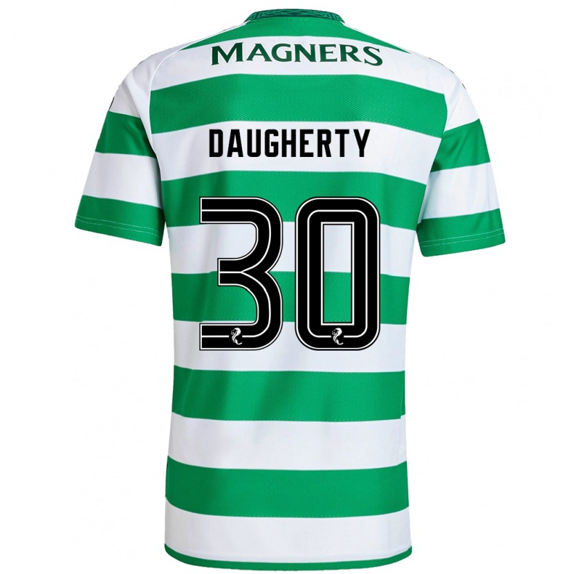Danxen Kvinnor Kelsey Daugherty #30 Grön Vit Hemmatröja Matchtröjor 2024/25 Tröjor T-Tröja