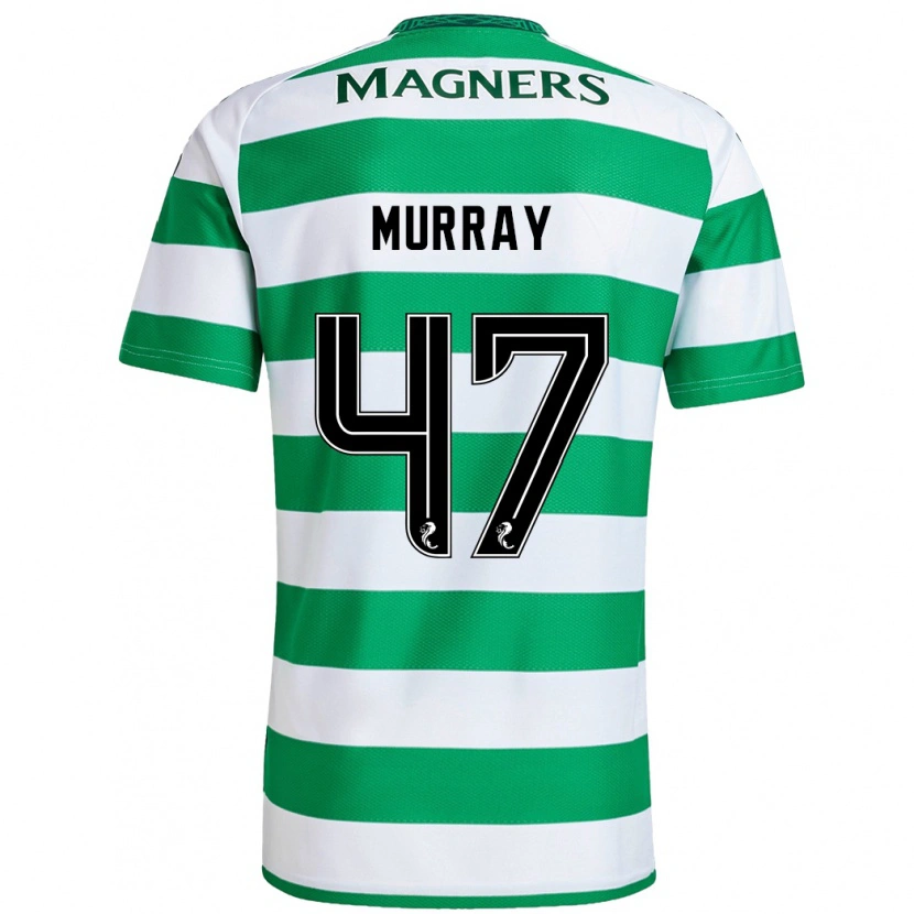 Danxen Kvinnor Dane Murray #47 Grön Vit Hemmatröja Matchtröjor 2024/25 Tröjor T-Tröja