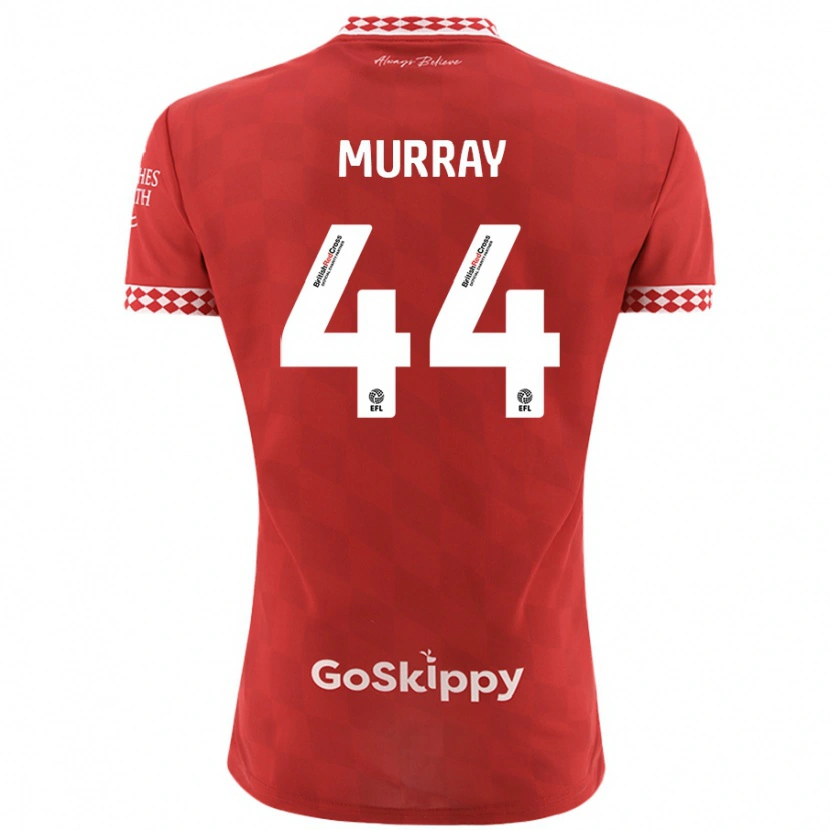 Danxen Kvinnor Satara Murray #44 Röd Hemmatröja Matchtröjor 2024/25 Tröjor T-Tröja