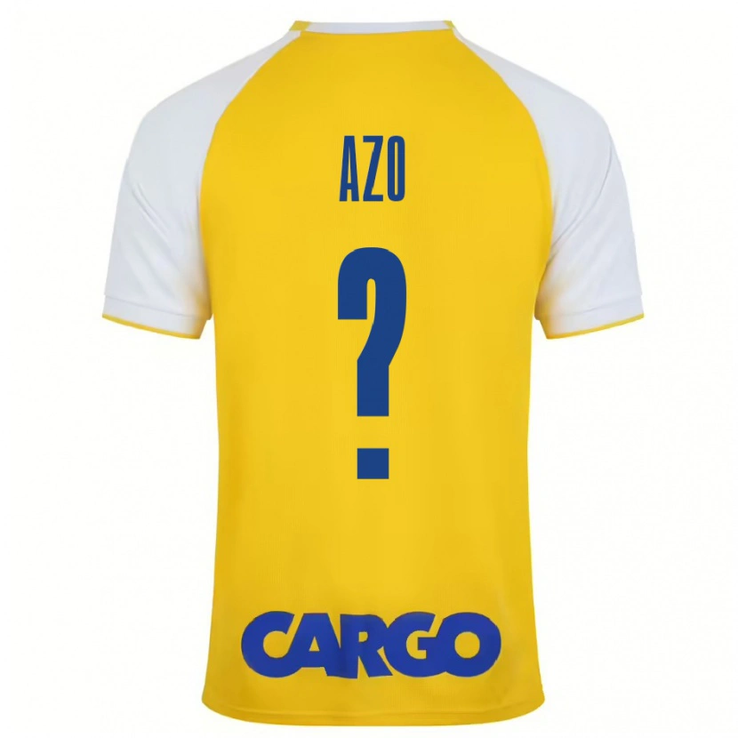 Danxen Kvinnor Ori Azo #0 Gul Vit Hemmatröja Matchtröjor 2024/25 Tröjor T-Tröja