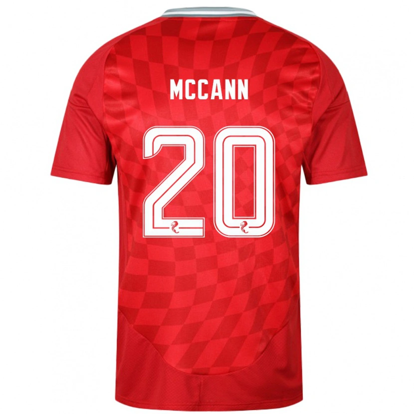 Danxen Kvinnor Annalisa Mccann #20 Röd Hemmatröja Matchtröjor 2024/25 Tröjor T-Tröja