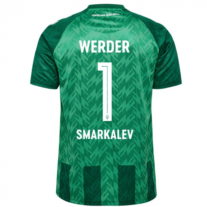 Danxen Kvinnor Stefan Smarkalev #1 Grön Hemmatröja Matchtröjor 2024/25 Tröjor T-Tröja