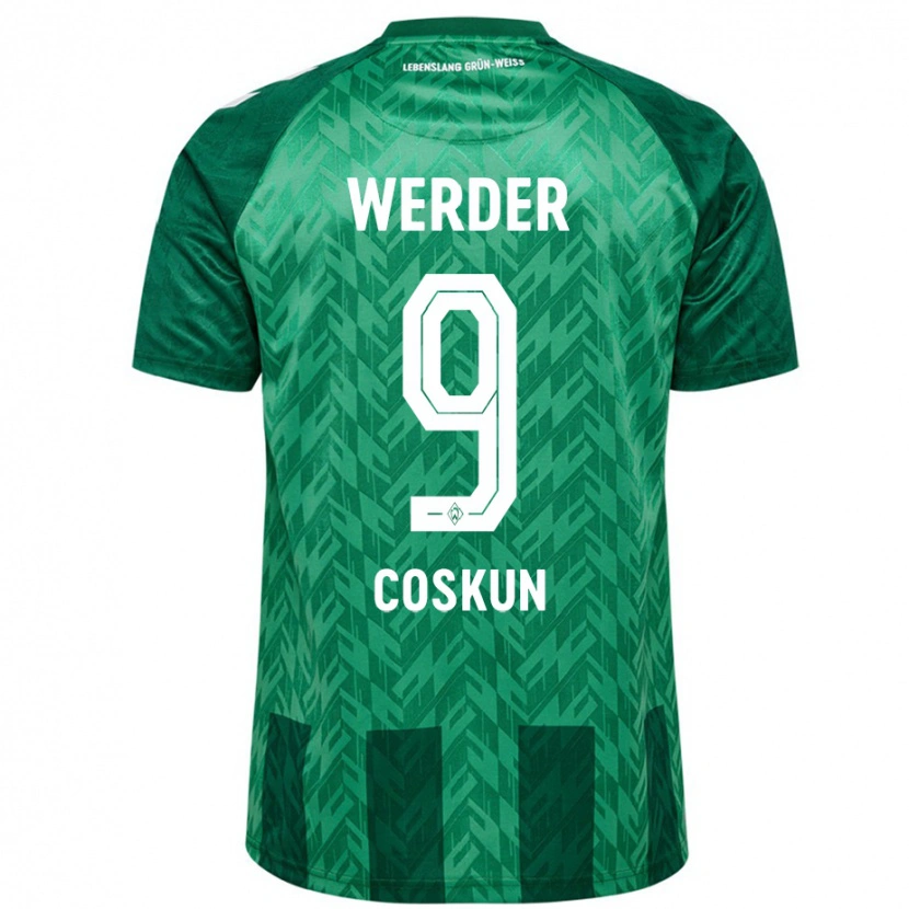Danxen Kvinnor Boran-Firat Coskun #9 Grön Hemmatröja Matchtröjor 2024/25 Tröjor T-Tröja