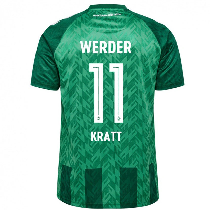 Danxen Kvinnor Ronan Kratt #11 Grön Hemmatröja Matchtröjor 2024/25 Tröjor T-Tröja