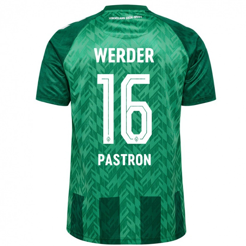 Danxen Kvinnor Alvin Pastron #16 Grön Hemmatröja Matchtröjor 2024/25 Tröjor T-Tröja