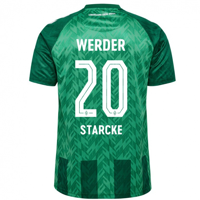 Danxen Kvinnor Bennet Starcke #20 Grön Hemmatröja Matchtröjor 2024/25 Tröjor T-Tröja