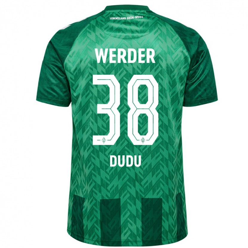 Danxen Kvinnor Dudu #38 Grön Hemmatröja Matchtröjor 2024/25 Tröjor T-Tröja