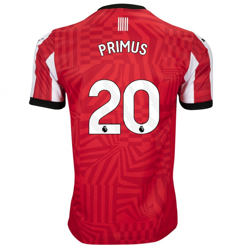 Danxen Kvinnor Atlanta Primus #20 Röd Vit Hemmatröja Matchtröjor 2024/25 Tröjor T-Tröja