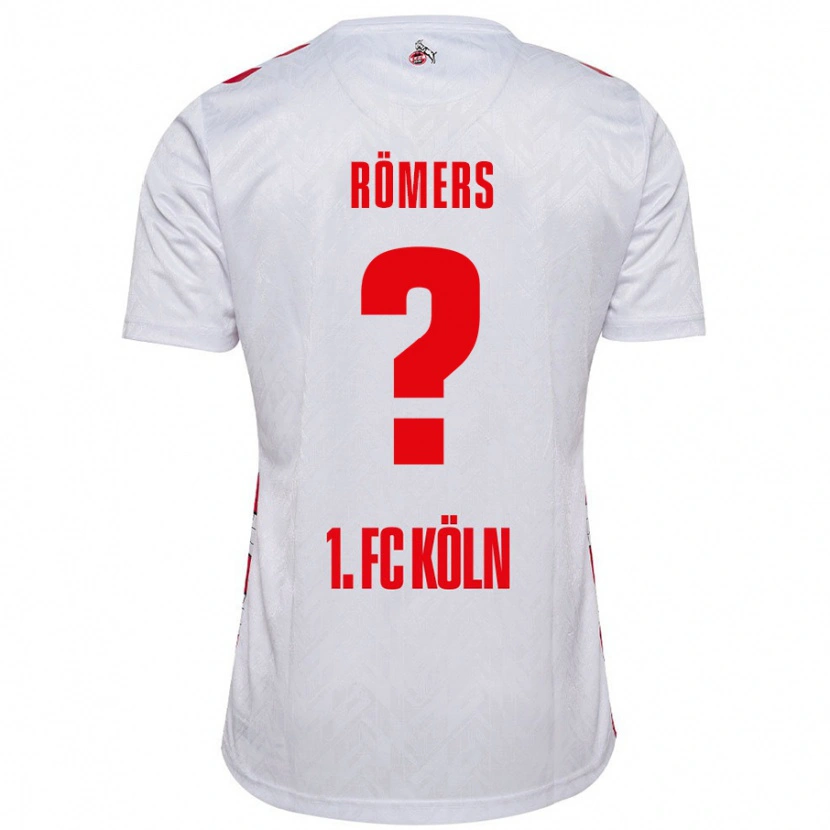 Danxen Kvinnor Arian Römers #0 Vit Röd Hemmatröja Matchtröjor 2024/25 Tröjor T-Tröja
