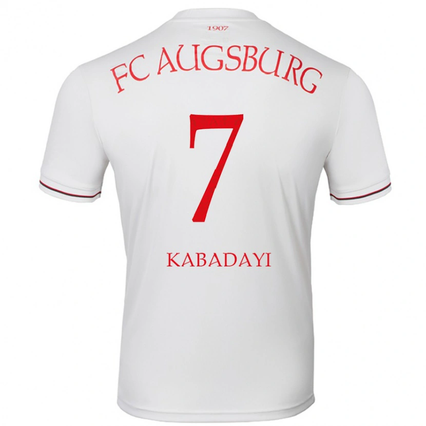 Danxen Kvinnor Yusuf Kabadayi #7 Vit Hemmatröja Matchtröjor 2024/25 Tröjor T-Tröja