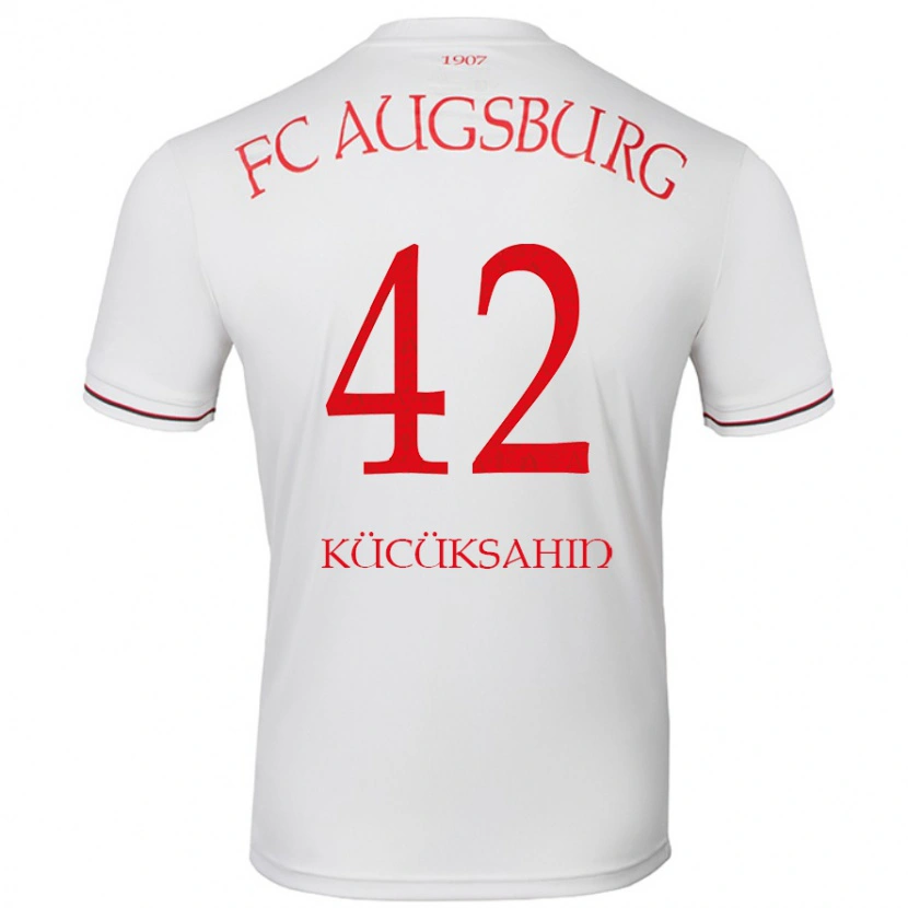 Danxen Kvinnor Mahmut Kücüksahin #42 Vit Hemmatröja Matchtröjor 2024/25 Tröjor T-Tröja