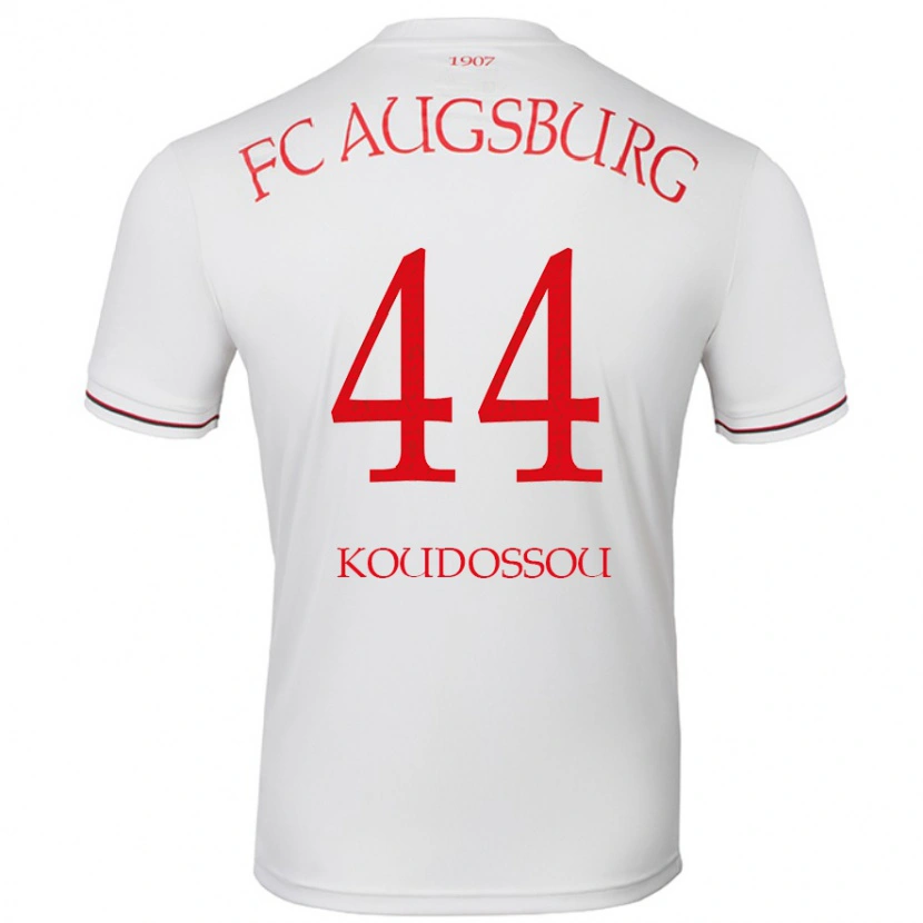 Danxen Kvinnor Henri Koudossou #44 Vit Hemmatröja Matchtröjor 2024/25 Tröjor T-Tröja