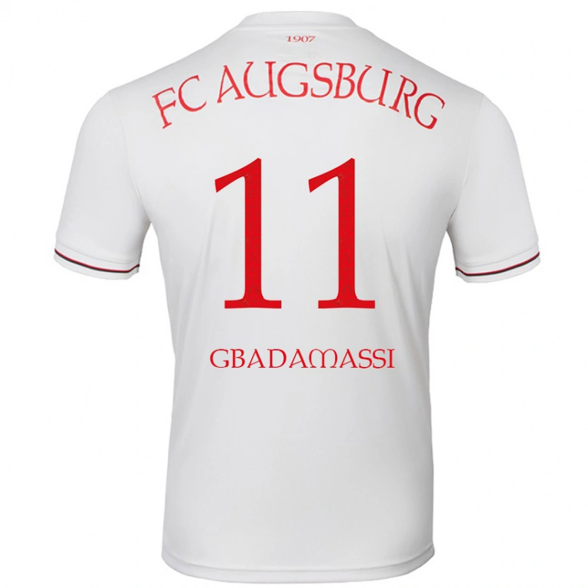 Danxen Kvinnor Rayane Gbadamassi #11 Vit Hemmatröja Matchtröjor 2024/25 Tröjor T-Tröja