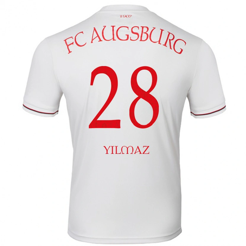 Danxen Kvinnor Tuna Yilmaz #28 Vit Hemmatröja Matchtröjor 2024/25 Tröjor T-Tröja