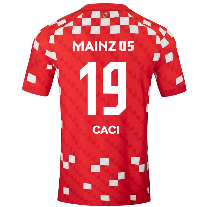 Danxen Kvinnor Anthony Caci #19 Vit Röd Hemmatröja Matchtröjor 2024/25 Tröjor T-Tröja