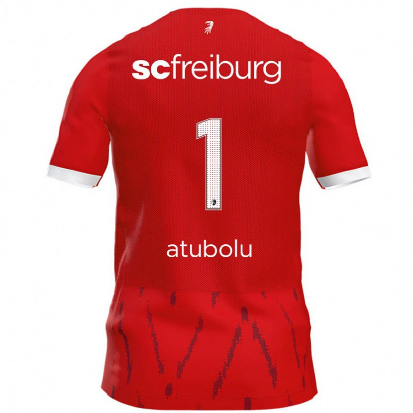 Danxen Kvinnor Noah Atubolu #1 Röd Hemmatröja Matchtröjor 2024/25 Tröjor T-Tröja
