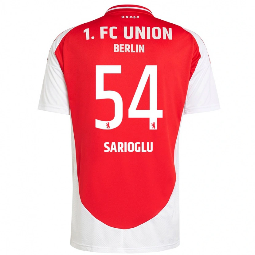 Danxen Kvinnor Defne Sarıoğlu #54 Röd Vit Hemmatröja Matchtröjor 2024/25 Tröjor T-Tröja