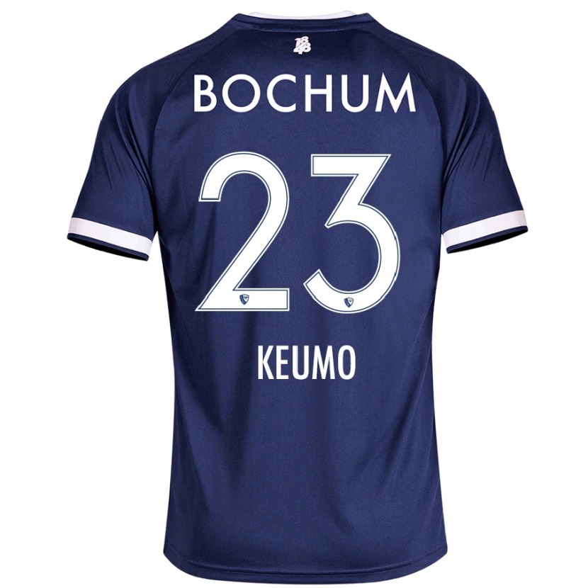 Danxen Kvinnor Owono-Darnell Keumo #23 Mörkblå Hemmatröja Matchtröjor 2024/25 Tröjor T-Tröja