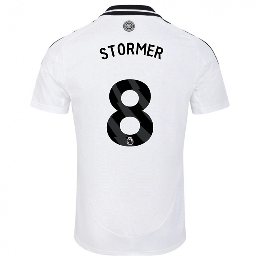 Danxen Kvinnor Becky Stormer #8 Vit Hemmatröja Matchtröjor 2024/25 Tröjor T-Tröja