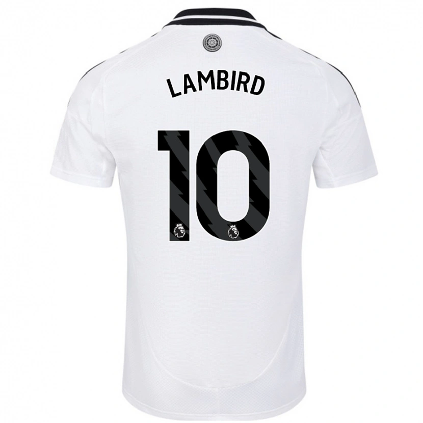 Danxen Kvinnor Lilly Lambird #10 Vit Hemmatröja Matchtröjor 2024/25 Tröjor T-Tröja