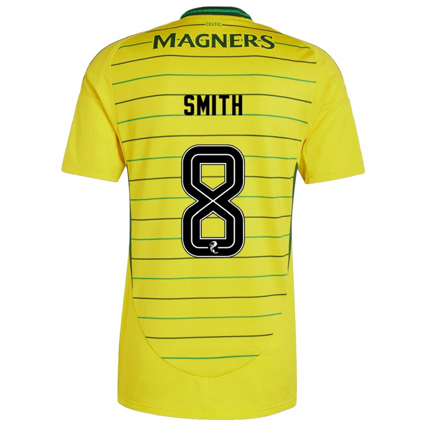 Danxen Kvinnor Jenny Smith #8 Gul Bortatröja Matchtröjor 2024/25 Tröjor T-Tröja