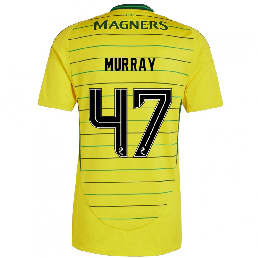 Danxen Kvinnor Dane Murray #47 Gul Bortatröja Matchtröjor 2024/25 Tröjor T-Tröja