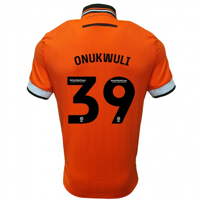 Danxen Kvinnor Favour Onukwuli #39 Orange Vit Bortatröja Matchtröjor 2024/25 Tröjor T-Tröja