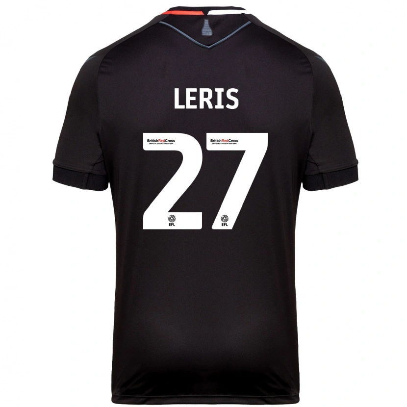 Danxen Kvinnor Mehdi Léris #27 Svart Bortatröja Matchtröjor 2024/25 Tröjor T-Tröja