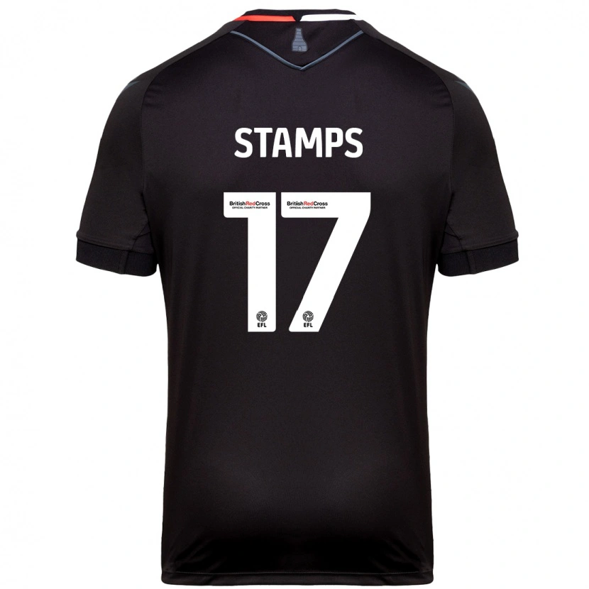 Danxen Kvinnor Shannon Stamps #17 Svart Bortatröja Matchtröjor 2024/25 Tröjor T-Tröja