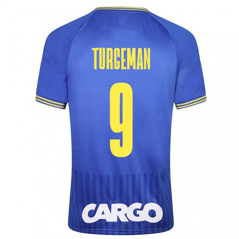 Danxen Kvinnor Dor Turgeman #9 Vit Bortatröja Matchtröjor 2024/25 Tröjor T-Tröja