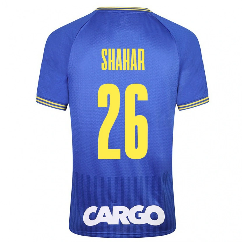 Danxen Kvinnor Ido Shahar #26 Vit Bortatröja Matchtröjor 2024/25 Tröjor T-Tröja