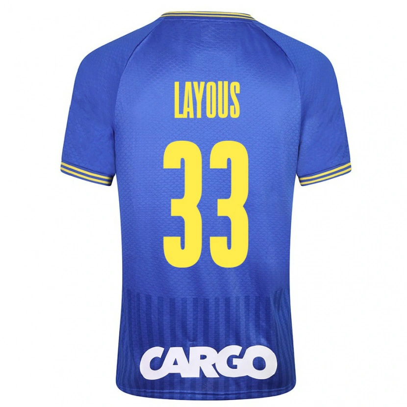 Danxen Kvinnor Hisham Layous #33 Vit Bortatröja Matchtröjor 2024/25 Tröjor T-Tröja
