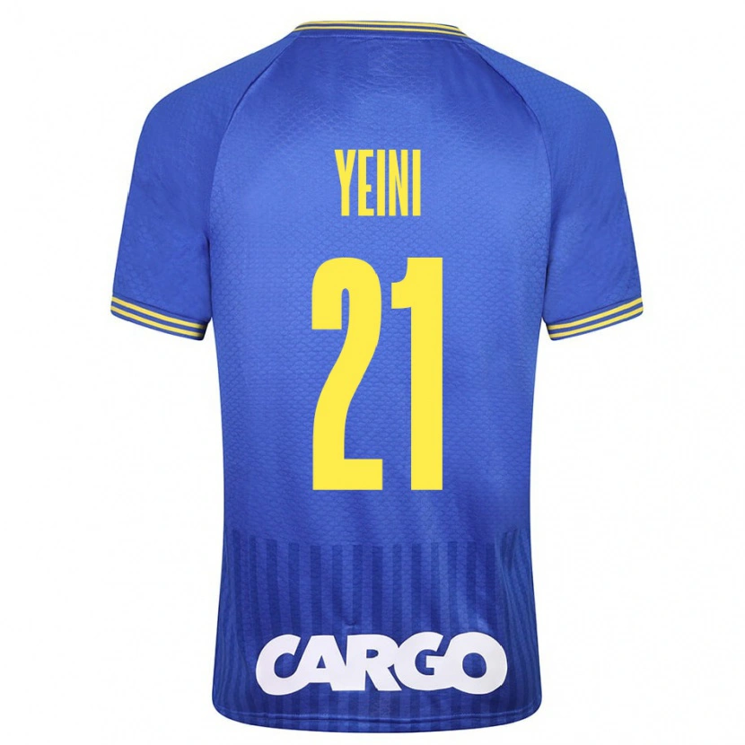 Danxen Kvinnor Sheran Yeini #21 Vit Bortatröja Matchtröjor 2024/25 Tröjor T-Tröja
